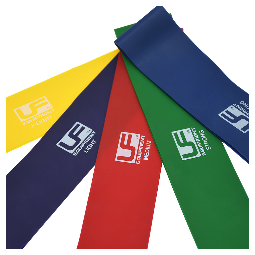 Urban Fitness Resistance Band Loop (Set of 5) 10 Inch image 0