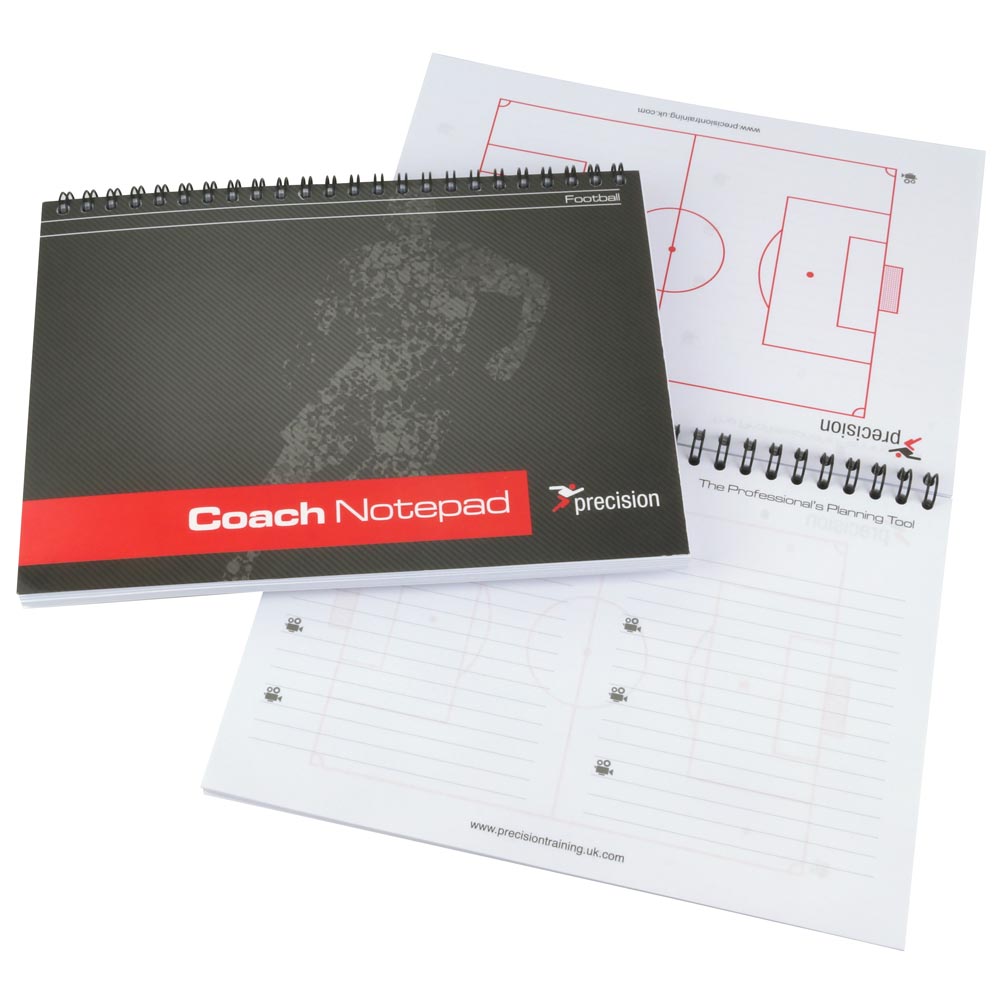 Precision A5 Football Pro-Coach Notepad (Pack 6) image 0