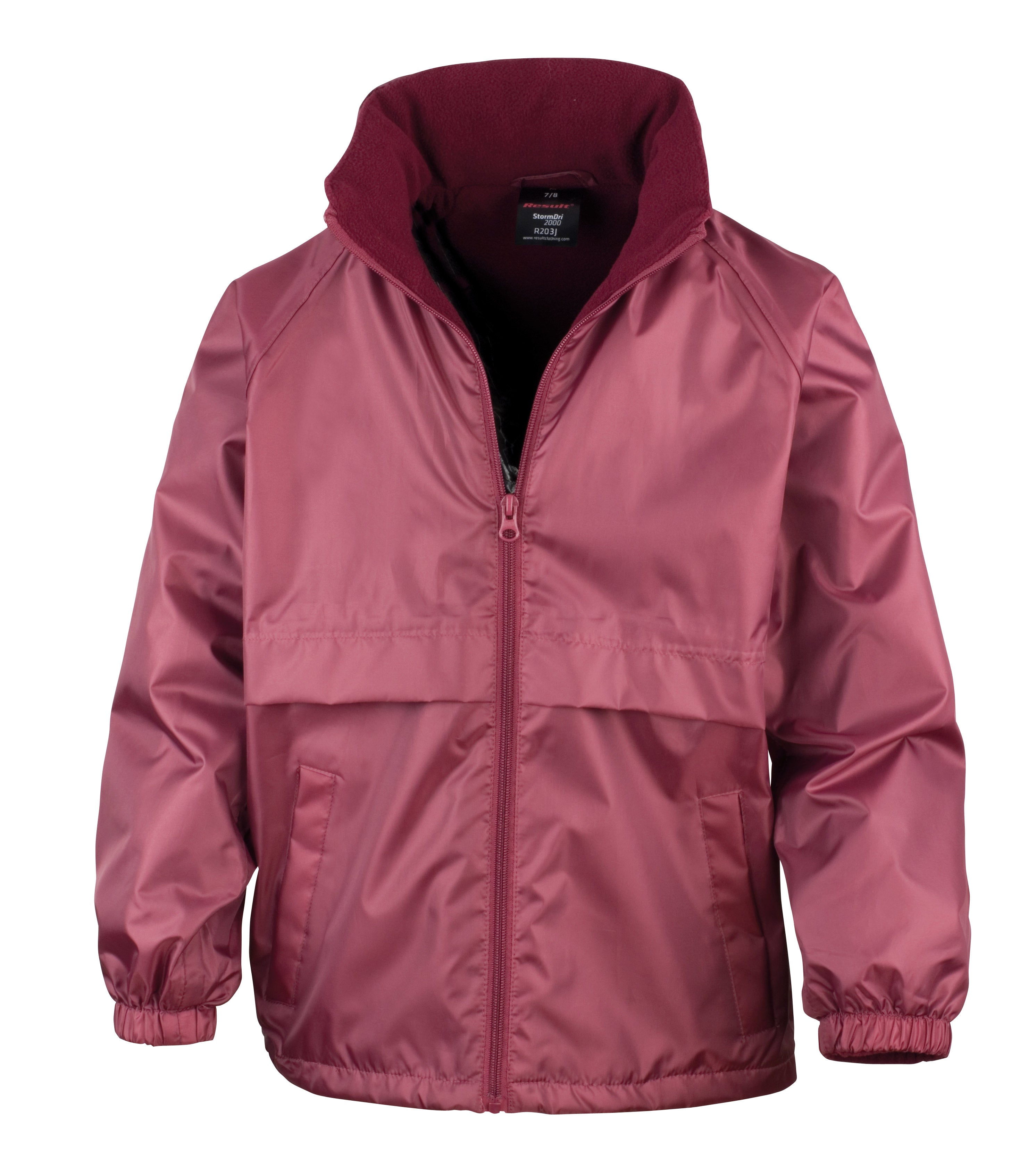 Fleece Lined Rain Jacket image 2