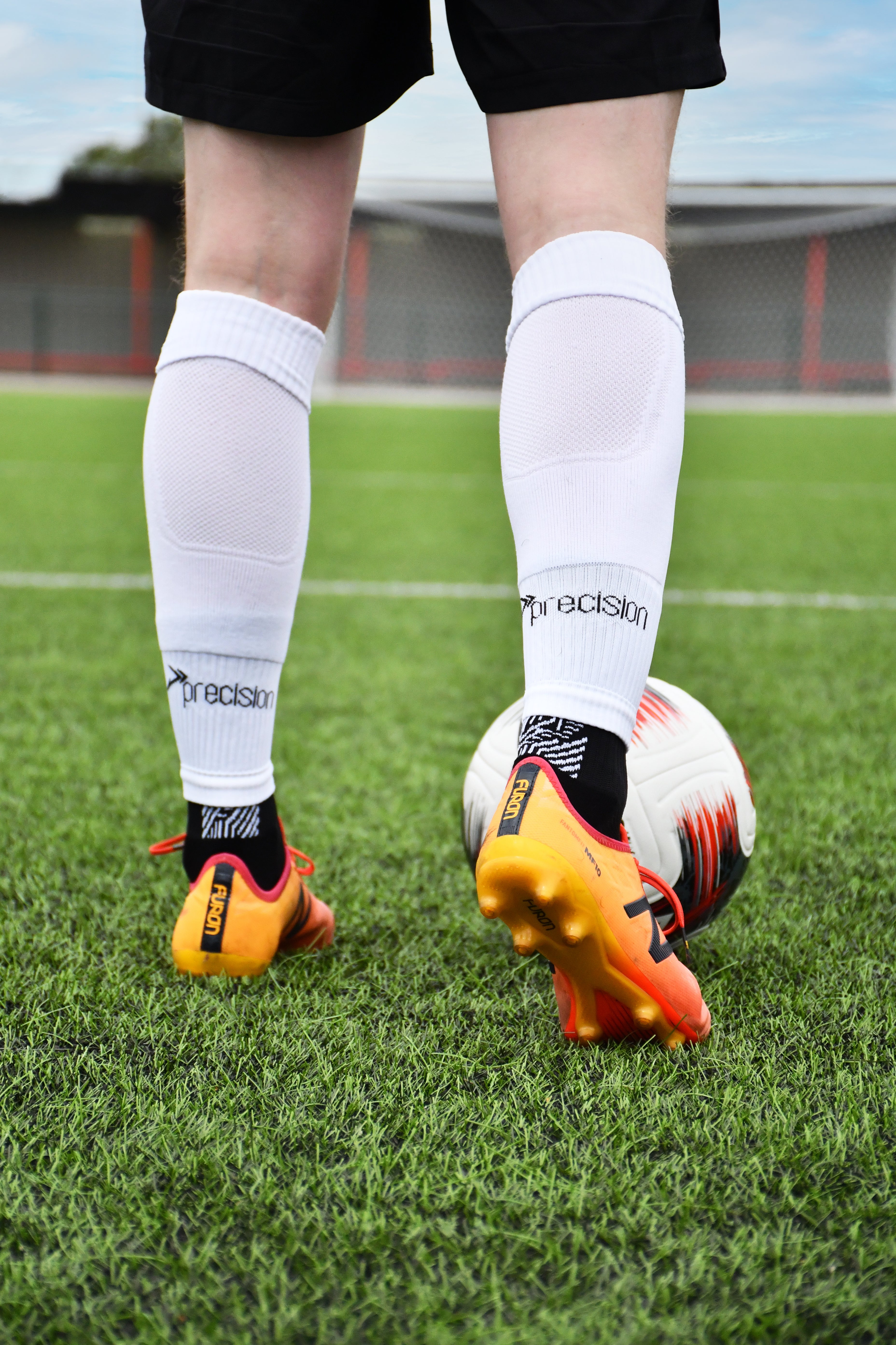 Precision Plain Pro Footless Sleeve Socks image 2