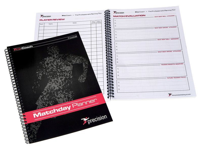 Precision A4 Football Match Day Planner (Single) image 0